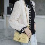 シャネル スーパーコピー ミニフラップバッグ AS1787 イエロー シャネル スーパーコピー ミニフラップバッグ AS1787 イエロー