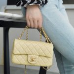 シャネル スーパーコピー ミニフラップバッグ AS1787 イエロー シャネル スーパーコピー ミニフラップバッグ AS1787 イエロー