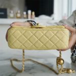 シャネル スーパーコピー ミニフラップバッグ AS1787 イエロー シャネル スーパーコピー ミニフラップバッグ AS1787 イエロー