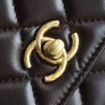 シャネル コピー WOC チェーンウォレット AP3043 ダークブラウン