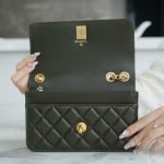シャネル コピー WOC チェーンウォレット AP3043 グリーン