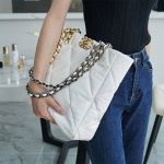 シャネル スーパーコピー 19 トートバッグ AS3519 ホワイト