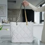 シャネル スーパーコピー 19 トートバッグ AS3519 ホワイト