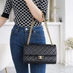 シャネル スーパーコピー 23P ロゴチェーン フラップバッグ AS3897