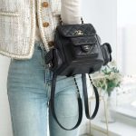 シャネル スーパーコピー バックパック キャビアスキン ブラックAS4399