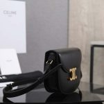 セリーヌコピー ティーン ブザス トリオンフ バッグ ブラック110413
