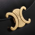 セリーヌコピー ティーン ブザス トリオンフ バッグ ブラック110413