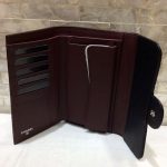 シャネル コピー 三つ折りウォレット A31506 キャビアスキン ブラック
