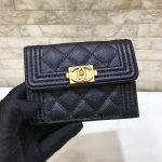 シャネル コピー ミニ三つ折りウォレット A84432 ボーイライン シャネル コピー ミニ三つ折りウォレット A84432 ボーイライン