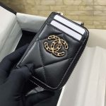 シャネル コピー ジップカードケース AP1650 キルティング ラムスキン ブラック シャネル コピー ジップカードケース AP1650 キルティング ラムスキン ブラック