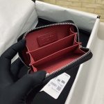 シャネルコピー ジップカードケース AP0949 キルティング ラムスキン ブラック