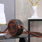 セリーヌ コピー CUIR TRIOMPHE オーバル ミニバッグ 101703
