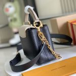 ルイヴィトンスーパーコピー カプシーヌ MINI ブラック クレーム M25386