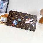 ルイヴィトン コピー ジッピー・ウォレット ヴィヴィエンヌ 長財布 M26256