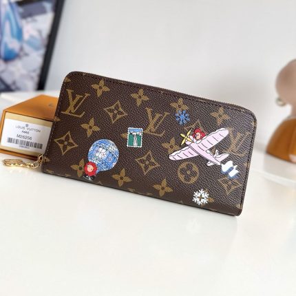 ルイヴィトン コピー ジッピー・ウォレット ヴィヴィエンヌ 長財布 M26256