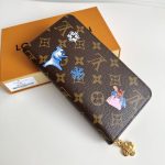 ルイヴィトン コピー ジッピー・ウォレット ヴィヴィエンヌ 長財布 M26256